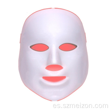 Máscara facial de fotones LED antes y después de las revisiones.